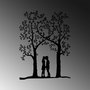 Wallity Love Garden - 270 Accesorio de Pared de Metal Negro